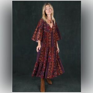 NATURAL LIFE Charlotte midi dress